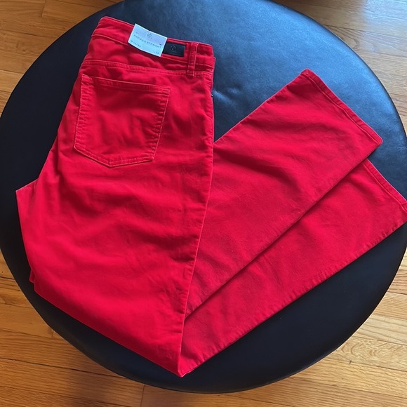 🌺Final Price🌺Red Lauren Ralph Lauren Premier Straight Corduroy Jeans - Picture 6 of 12